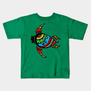 Psychedelic Turtle Kids T-Shirt